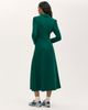 Finery London Finery London Elvira Ponte Jersey Zip Front Midi Dress - 3