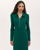 Finery London Finery London Elvira Ponte Jersey Zip Front Midi Dress - 5