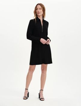 Finery London Finery London Enriko Zip Front Short Dress