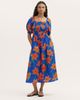 Finery London Finery London Enzo Short Sleeve Floral Midi Dress - 1