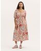 Finery London Finery London Estee Floral Crepe Midi Smock Dress - 1