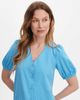Finery London Finery London Fleur Short Sleeve Button Through Top - 5