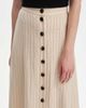 Finery London Finery London Frances Stripe Button Through Midi Skirt - 5
