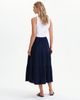 Finery London Finery London Harriet Cotton Cheesecloth Midi Skirt - 3