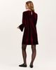 Finery London Finery London Hattie Velvet Round Neck Short Dress - 3