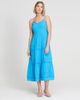 Finery London Finery London Hazel Cotton Cheesecloth Midi Dress - 1