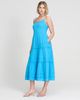 Finery London Finery London Hazel Cotton Cheesecloth Midi Dress - 5