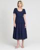 Finery London Finery London Jemma Cotton Broderie Tiered Midi Dress - 2