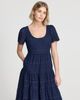 Finery London Finery London Jemma Cotton Broderie Tiered Midi Dress - 5