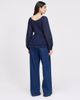 Finery London Finery London Jennie Shirred Long Sleeve Cotton Top - 3