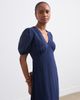 Finery London Finery London Loretta V-Neck Georgette Midi Dress - 2