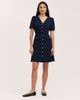 Finery London Finery London Lucille Crepe Button Front Mini Dress - 5