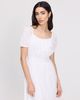 Finery London Finery London Mandy Cotton Voile Midi Dress - 5