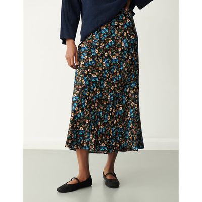 Finery London Finery London Mandy Floral Midi Skirt