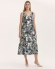 Finery London Finery London Marta Linen Blend Midi Dress - 1