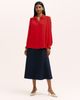 Finery London Finery London Melina Chiffon Button Down Blouse - 5