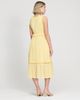 Finery London Finery London Myriam Sleeveless Cotton Midi Dress - 3