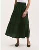 Finery London Finery London Paula Cotton Midi Tiered Skirt - 1
