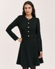 Finery London Finery London Rae Ponte Jersey Buttoned Dress - 2