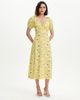 Finery London Finery London Regular Jada Puff Sleeve Midi Dress - 1