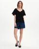 Finery London Finery London Ruthie Embroidered Cotton Drawstring Top - 2