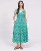 Finery London Finery London Shannon Cotton Tiered Midi Dress - 1