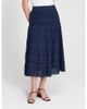 Finery London Finery London Siobhan Broderie Tiered Midi Skirt - 1
