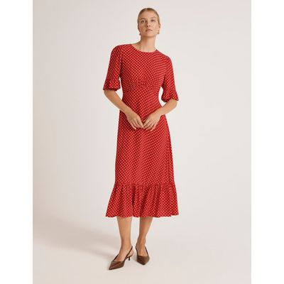 Finery London Finery London Sylvie Polka Dot Midi Dress