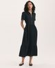 Finery London Finery London Tania Linen Blend Midi Shirt Dress - 1