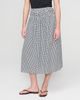 Finery London Finery London Valerie Cotton Gingham Midi Skirt - 1