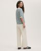 Finery London Finery London Willa Short Sleeve Striped Cardigan - 3