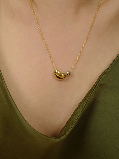 fiore Bubble Heart Necklace