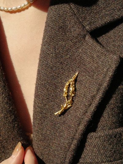 fiore Lavender Garden Brooch