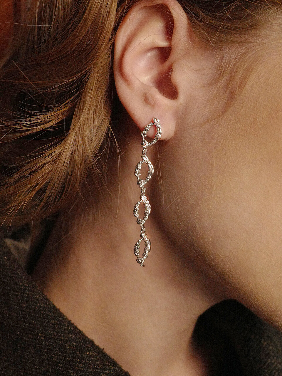 fiore Lavender Garden Drop Earring