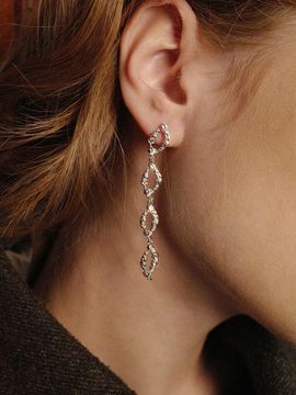 fiore Lavender Garden Drop Earring
