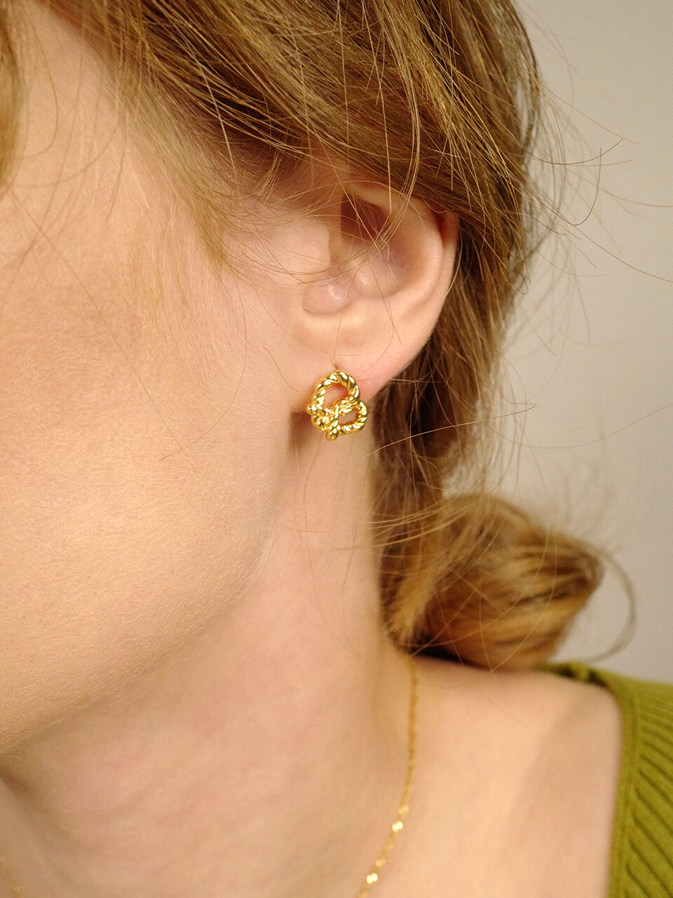fiore Pretzel Earring
