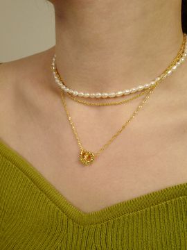 fiore Pretzel Necklace