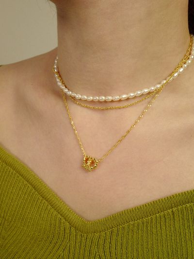 fiore Pretzel Necklace