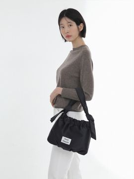 Fiori Fleurir Lottie tote Shoulder Bag _Black