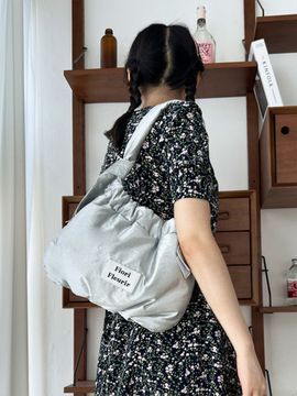 Fiori Fleurir Lottie Tote Shoulder Bag _Shine Silver