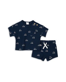Firsts By Petit Lem Firsts by petit lem Boys' Golf Cart Print Tee & Shorts Set
