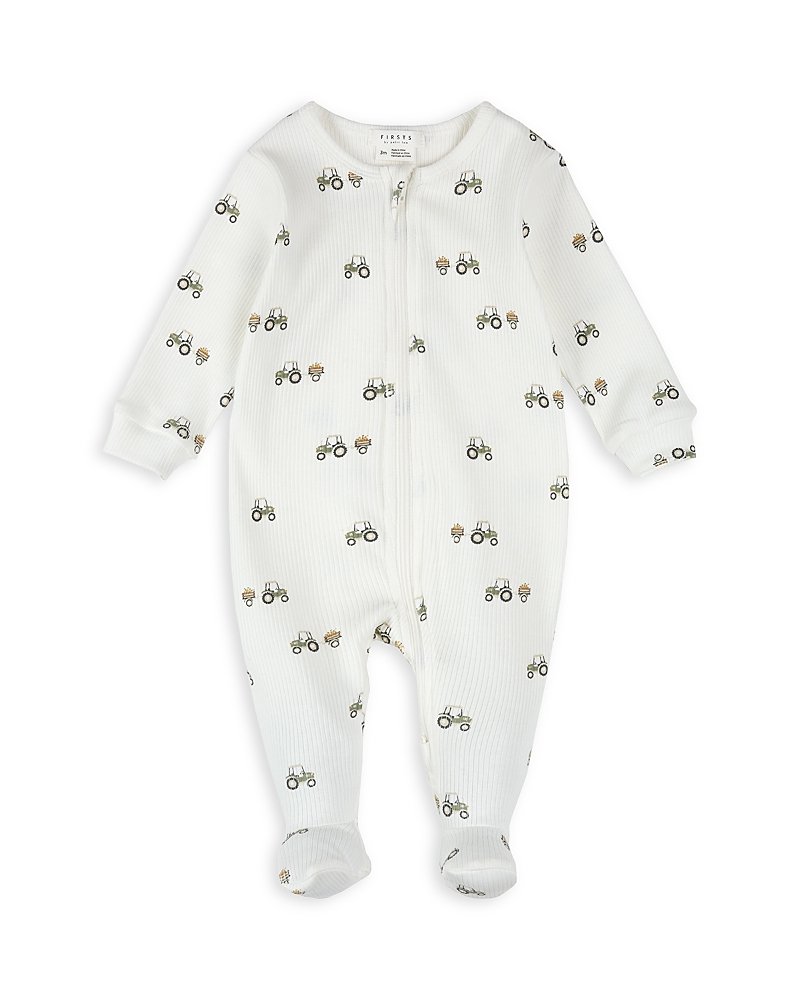 Firsts By Petit Lem Firsts by petit lem Boys' Pear Picking Truck Print Footie Sleeper
