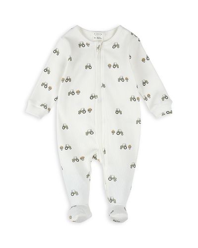 Firsts By Petit Lem Firsts by petit lem Boys' Pear Picking Truck Print Footie Sleeper