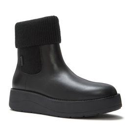 FitFlop FitFlop Gen-Ff Roam Knit Collar Leather Boots