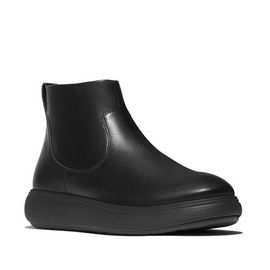FitFlop FitFlop Iq-Comff Leather Zip Ankle Boots