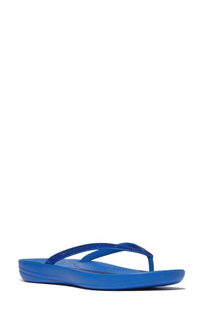 FitFlop FitFlop iQushion™ Splash Crystal Flip Flop