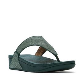 FitFlop FitFlop Lulu Shimmerglitz Toe Post Sandals