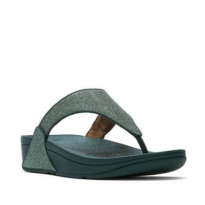 FitFlop FitFlop Lulu Shimmerglitz Toe Post Sandals
