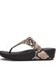 FitFlop FitFlop Lulu Snake Toe-Post Sandals - 2