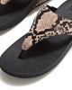 FitFlop FitFlop Lulu Snake Toe-Post Sandals - 3